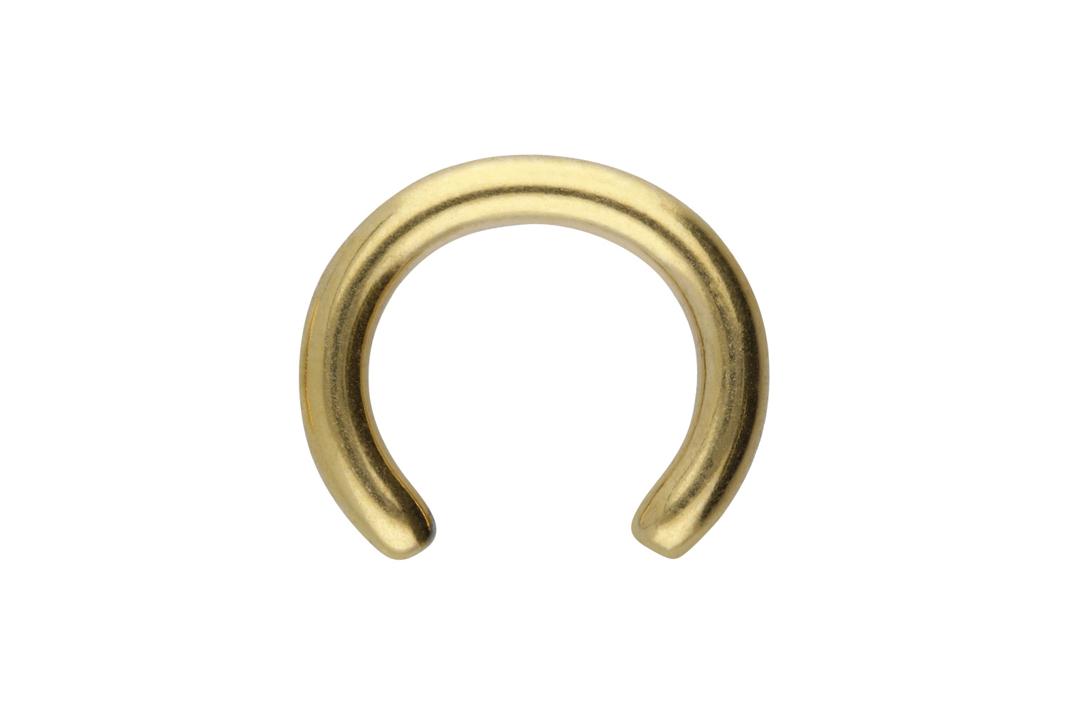 Titan Klemmkugelring Piercing ohne Kugel